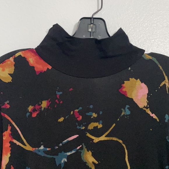 BCBG MaxAzaria black/floral dress - Picture 5 of 7